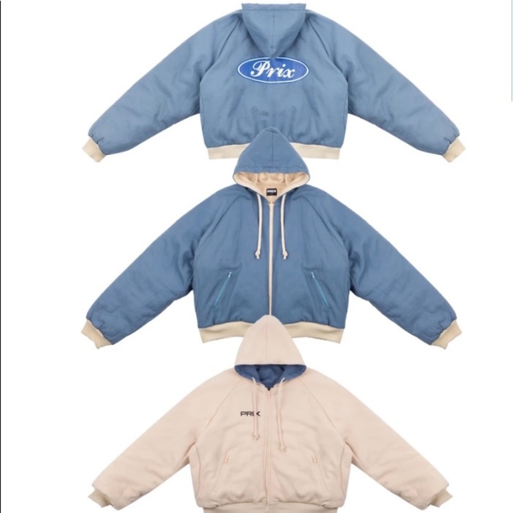 Prix Reversible Hoodie Lapis